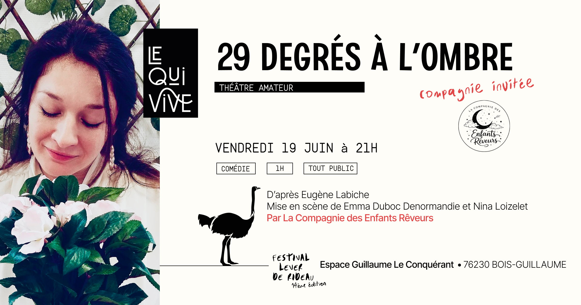 29 DEGRÉS À L’OMBRE d'après Eugène Labiche