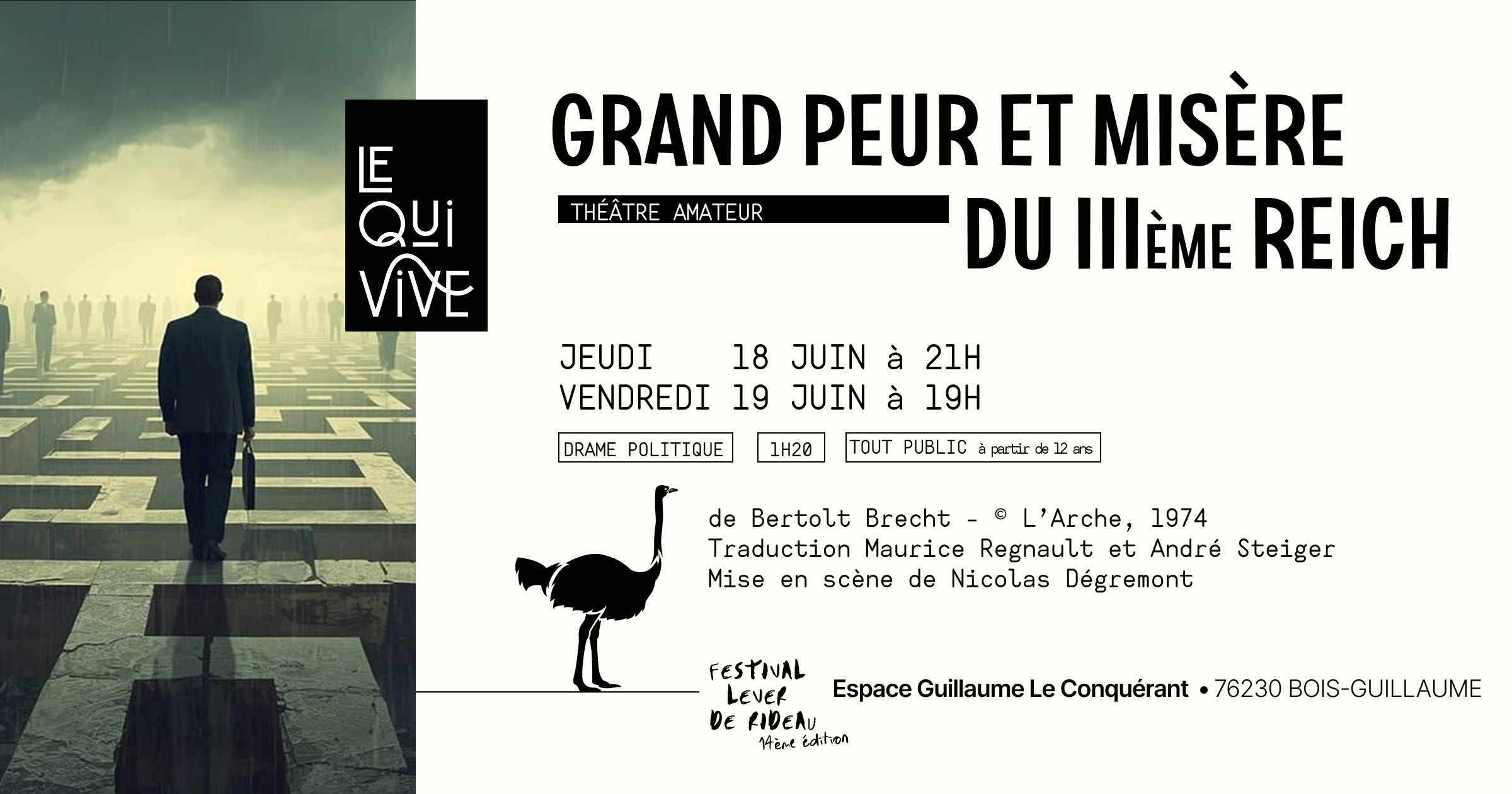 GRAND PEUR ET MISÈRE DU IIIème REICH